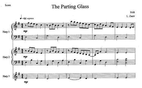 The Parting Glass een melancholieke folkballad met energieke ritmes