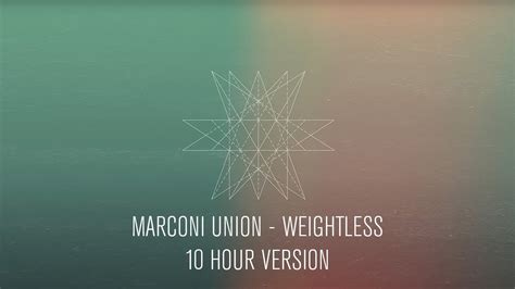 Weightless van Marconi Union baadt in hypnotiserende melodieën en serene texturen